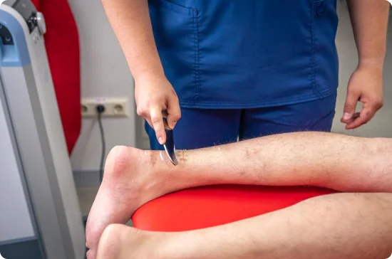 Leg medical Treatment