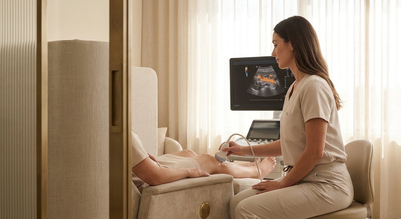 Ultrasonografia w diagnostyce żył 1 Badanie ultrasonograficzne duplex żył nogi