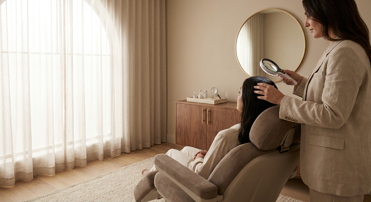 Hair restoration with ALMI at Charming Skin & Vein Clinics
